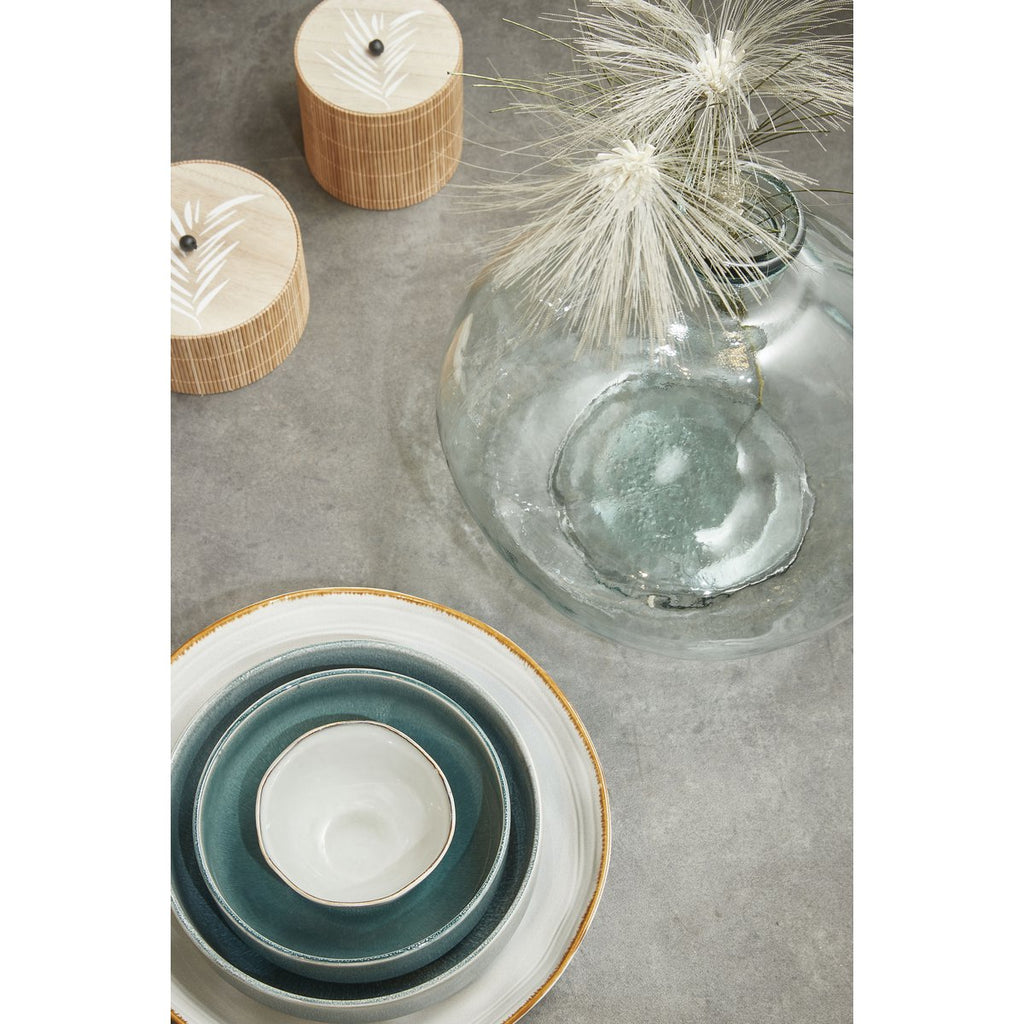 Tabo Schaal - H9 x Ø31 cm - Wit