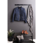 Padova Schoenenrek - Zwart, Populier/Staal, 78x34x32 cm