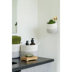 Algar Manden - Katoen, Wit/Grijs - Set van 3