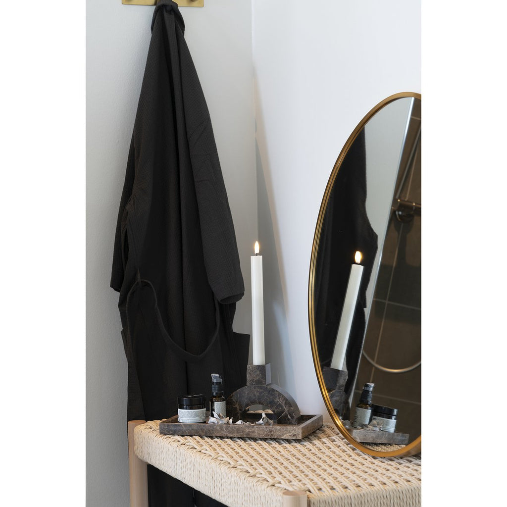 Abano Bank - Natuurlijk, populierenhout, papieren koord, 35x80x45cm