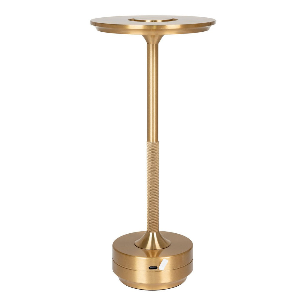 Lyneham LED-tafellamp - Messing, aluminium, 28,5 cm