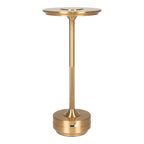 Lyneham LED-tafellamp - Messing, aluminium, 28,5 cm