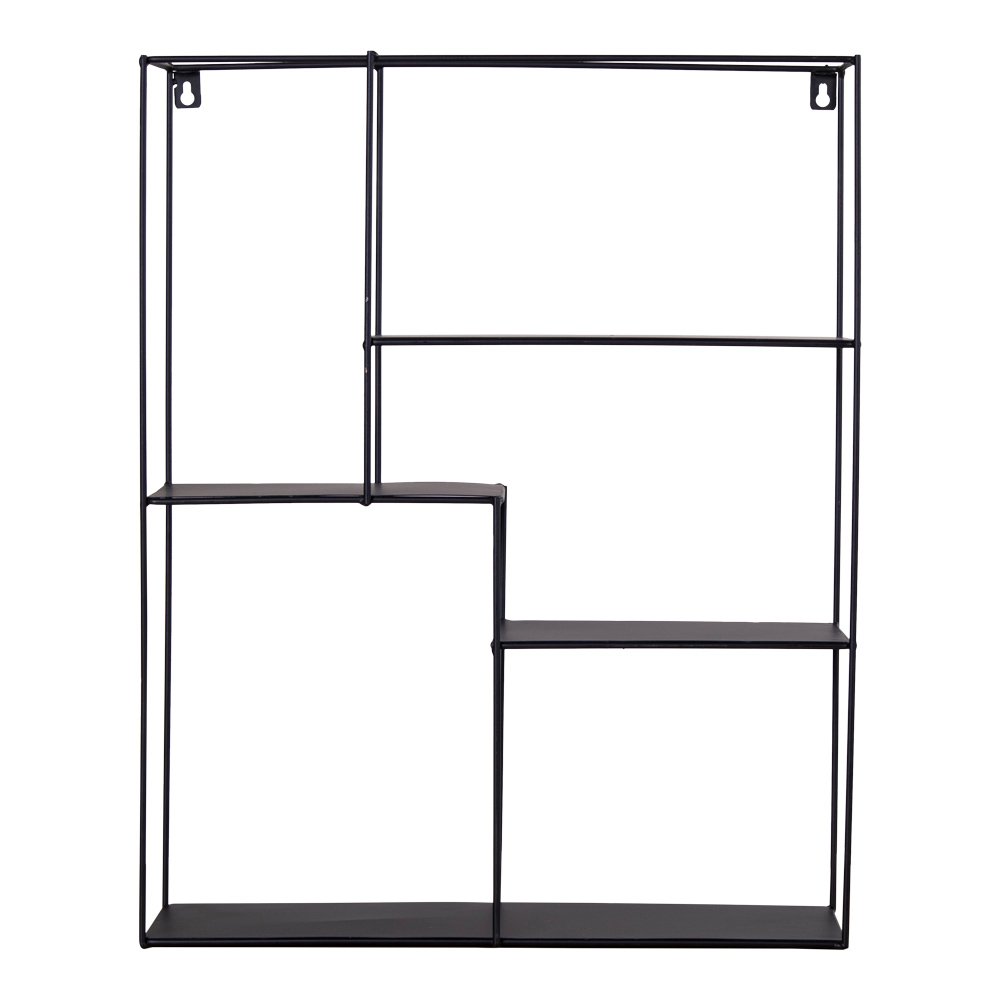 Mons Plank - Zwart, Staal, 40,5x10,5x50 cm