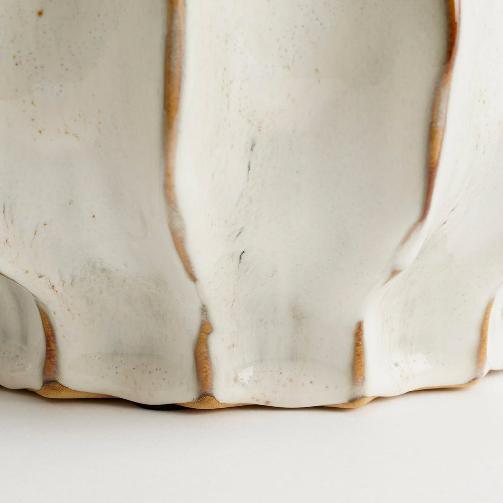 Altea Vaas - H35 x Ø33 cm - Keramiek - Off White