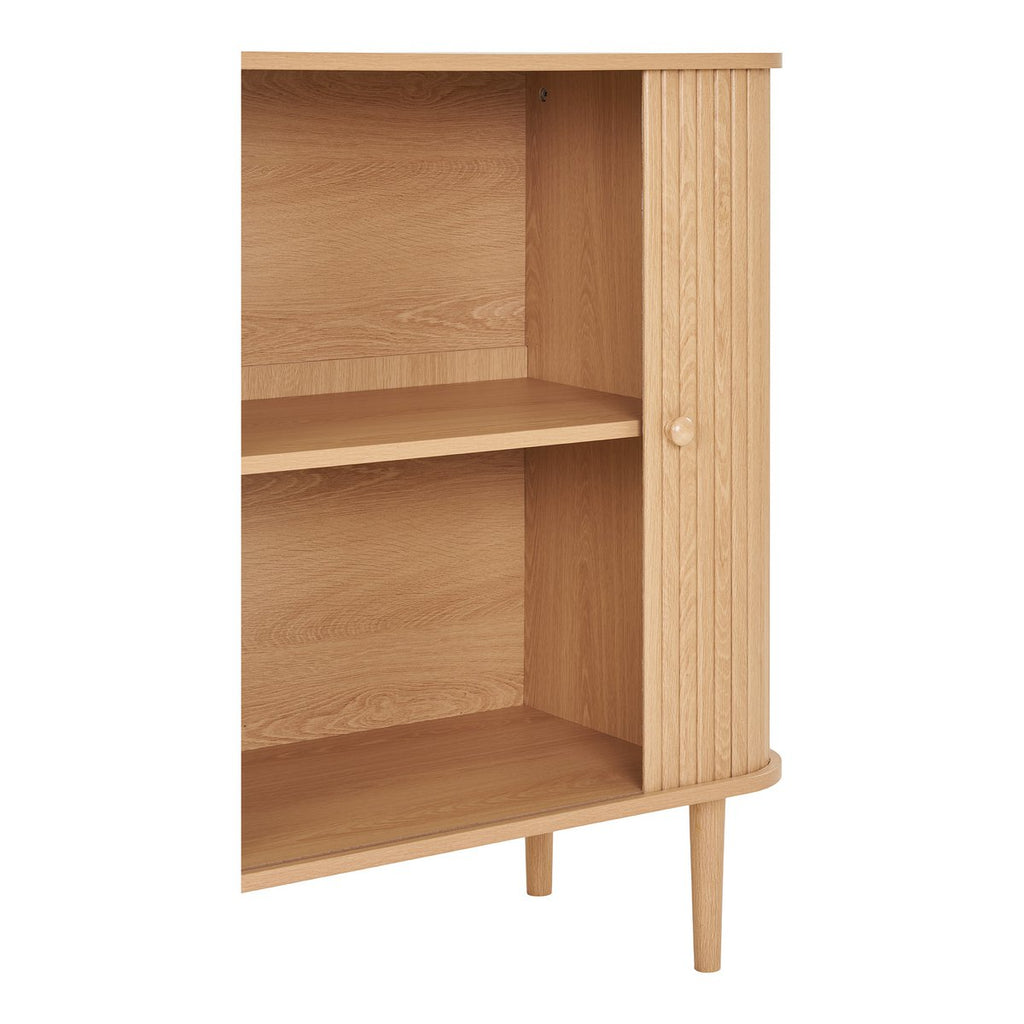 Nikko Side Board - Natural, MDF/Pine, 80x40x87 cm