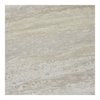 Aalst Salontafel - Zwart/Beige, Staal, MDF, Ø55x45cm