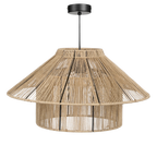 Elsa Hanglamp - H28 x Ø50 cm - Jute - Lichtbruin