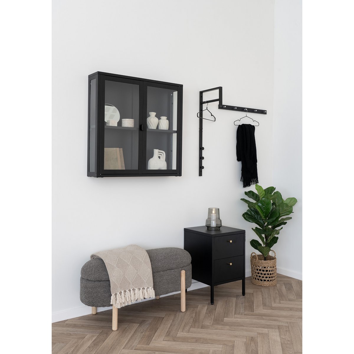 Bursa Plaid - Taupe/Beige, Katoen, Polyester, 130x180 cm