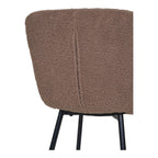 Halden Eetkamerstoel - Donkerbruin, 48x38cm - Set van 2