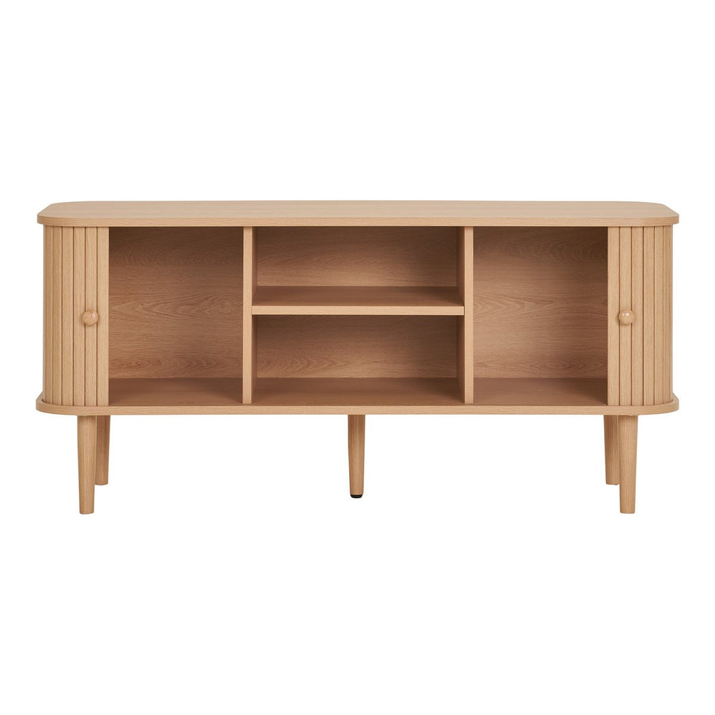 Nikko TV-meubel - Naturel, MDF/Genen, 113x40x51,5 cm
