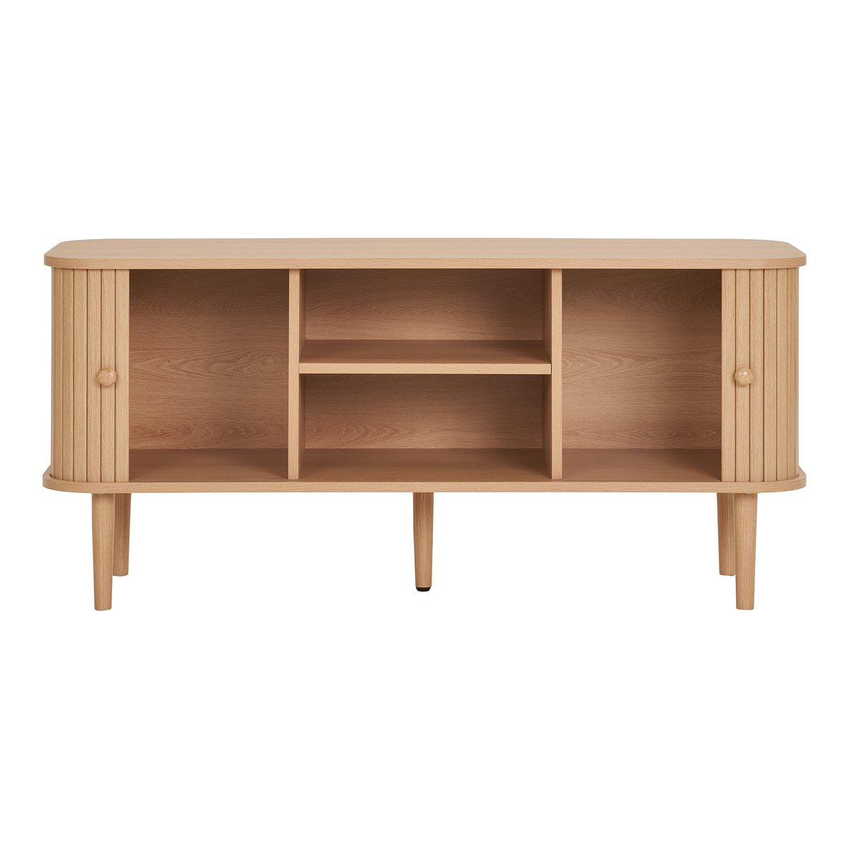 Nikko TV-meubel - Naturel, MDF/Genen, 113x40x51,5 cm
