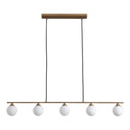 Halifax hanger - hanger, messing, stoffen koord van 150 cm