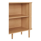 Nikko Side Board - Natural, MDF/Pine, 140x40x79 cm
