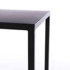 Goa Bijzettafel - Set van 2 - L35 x B35 x H33 cm - Metaal - Zwart