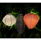 Harwood Led Lantern - White, oplaadbare zonne -lantaarn, 30x30x26,5 cm