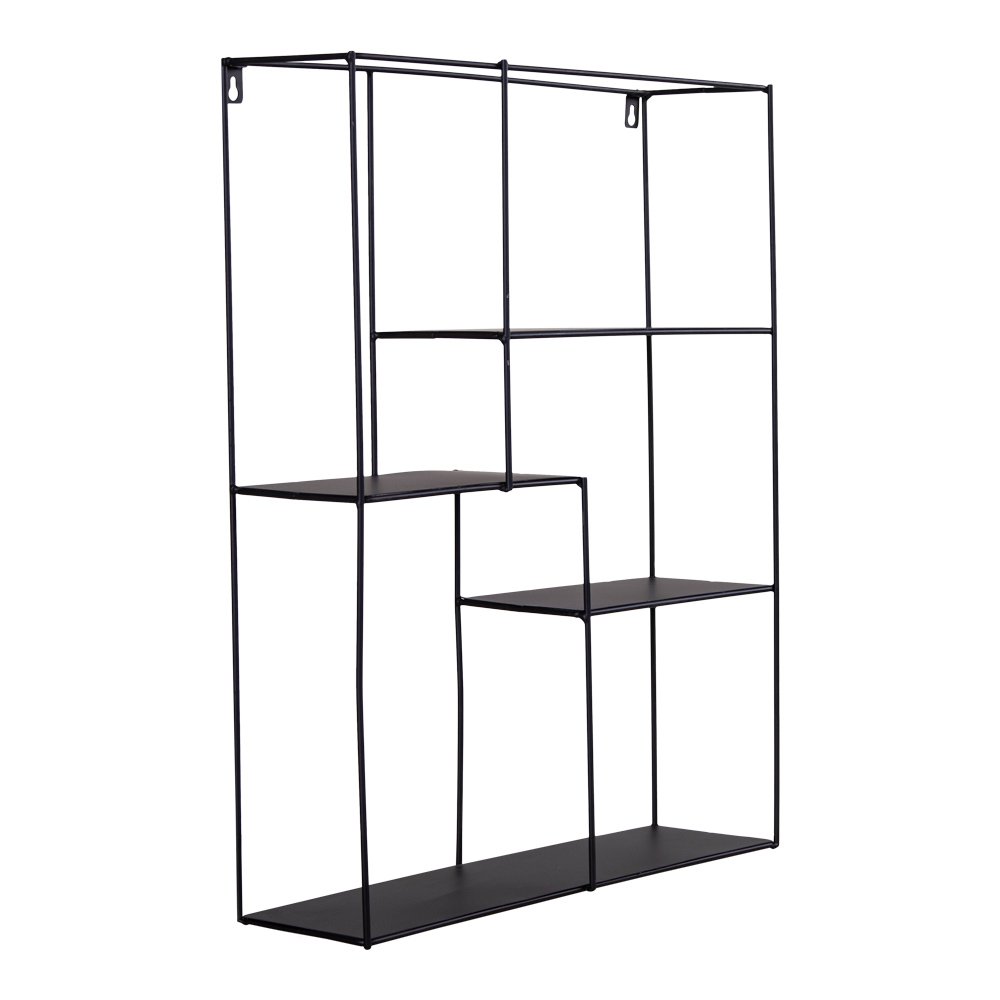 Mons Plank - Zwart, Staal, 40,5x10,5x50 cm