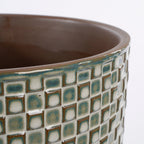 Daan Bloempot - H18 x Ø19 cm - Wit