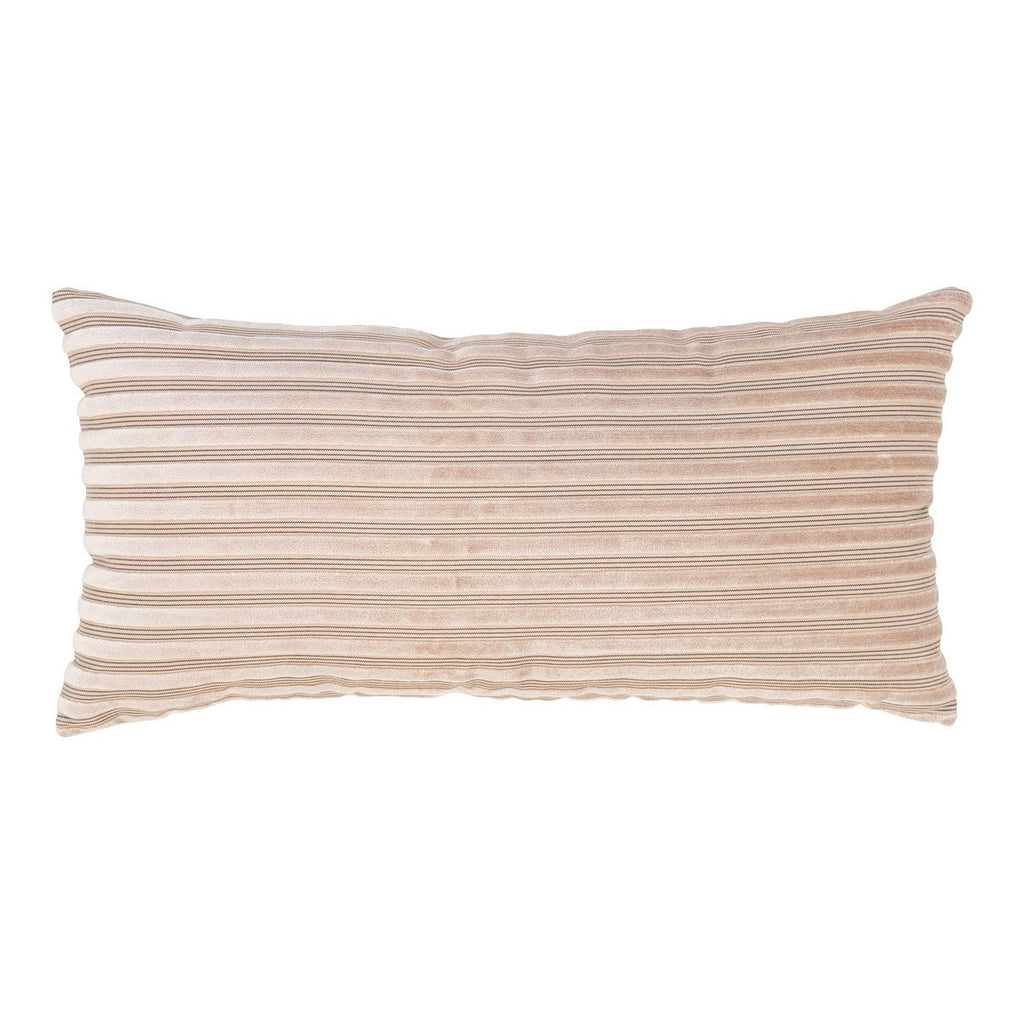 Alburry Kussen - Kussen, beige, polyester, rayon, katoen, 30x60 cm