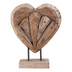 Almada Hart - Natuurlijk, Teak, 25x9x30 cm