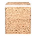 Passo Wasmand - Natuurlijk, Waterhyacint/Katoen/Polyester, 43x32x55 cm