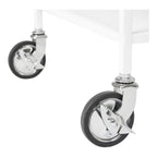 Vita Barwagen - Wit, staal, 68x40x79 cm