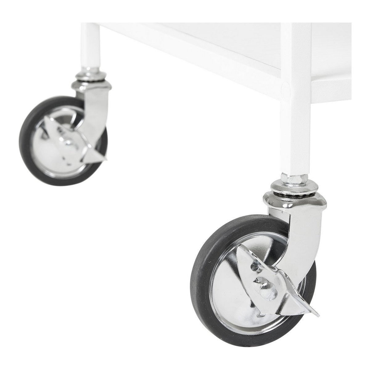 Vita Barwagen - Wit, staal, 68x40x79 cm