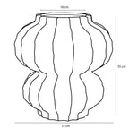 Altea Vaas - H35 x Ø33 cm - Keramiek - Brons