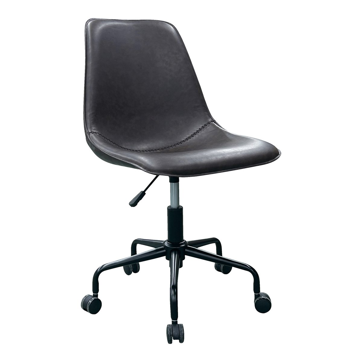 Monaco Business Chair - Brown, Pu/Steel, 56x48x93 cm